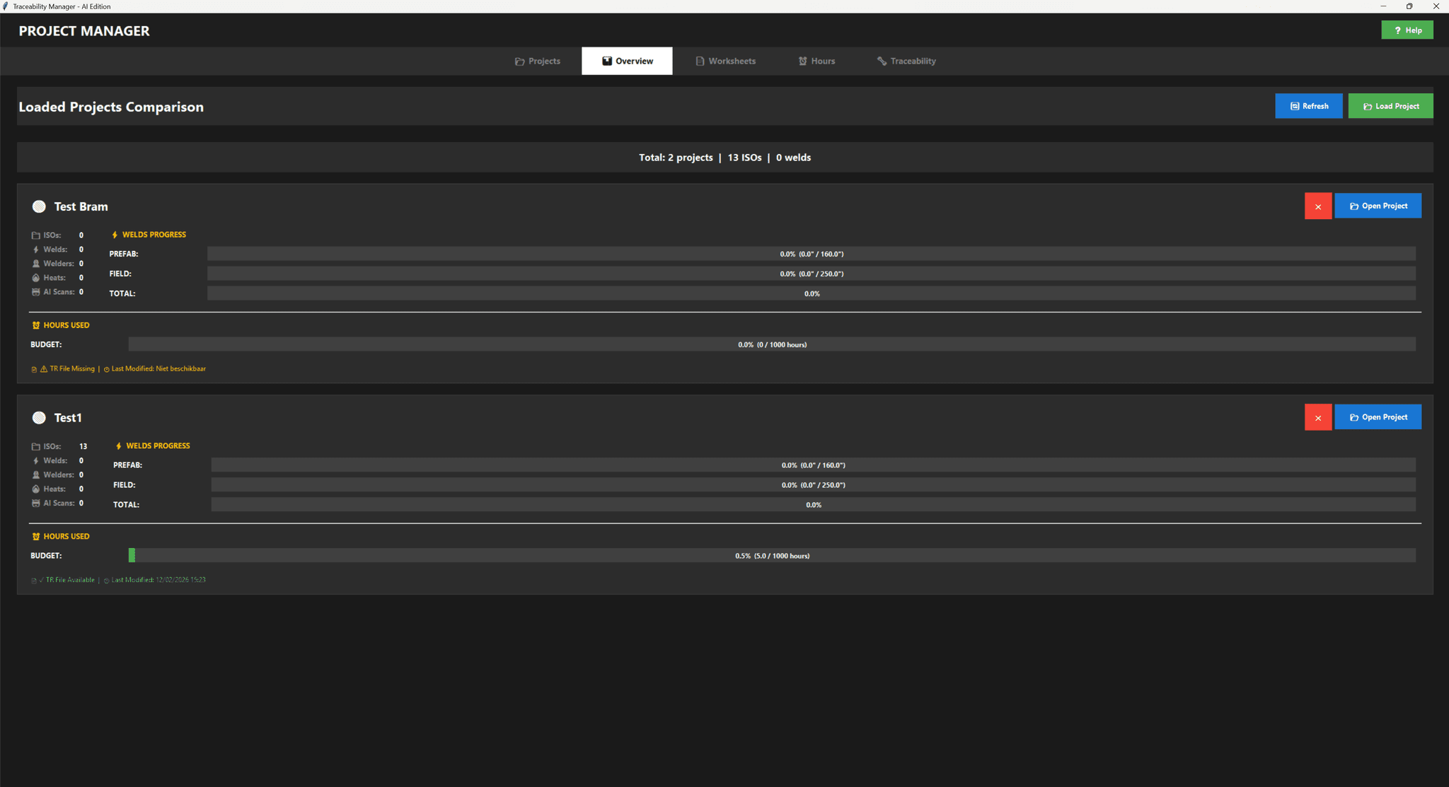 Traceability Manager: AI Edition